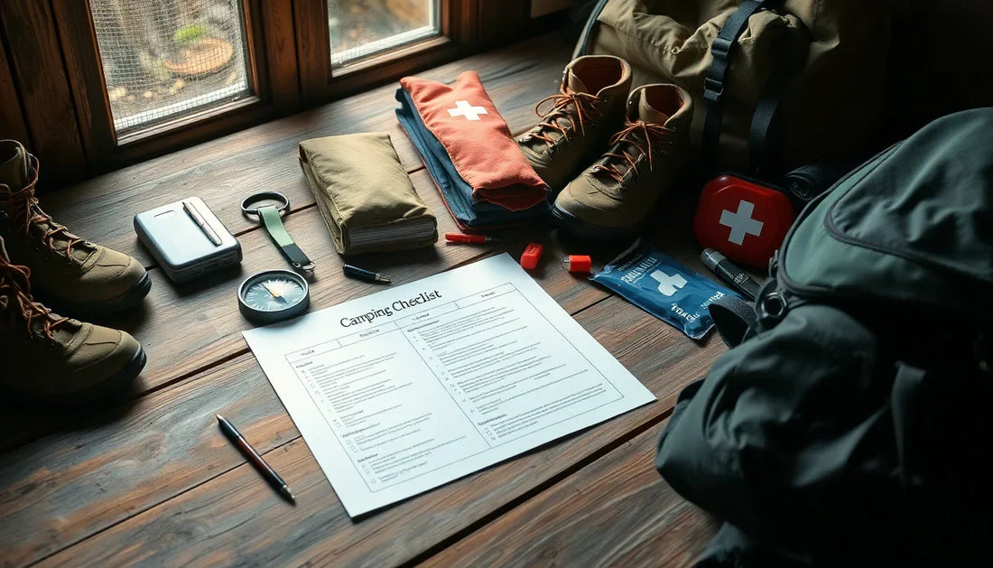 Camping Checklist — The Professional Guide for Prepared, Comfortable Trips