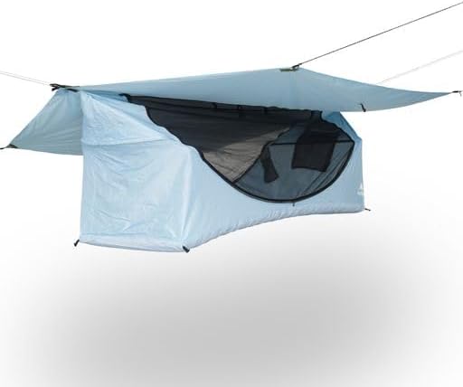 Haven Tents Lay Flat Hammock Tent - Waterproof Tent & Camping Hammock with Mosquito Net - Includes Insulated Pad and Rainfly - Haven Tent, Haven XL, Haven Safari