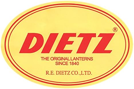 Dietz #80 Blizzard Oil Burning Lantern (Black with Gold)