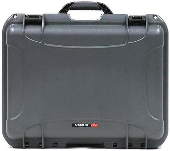 NANUK Large Series 930 Lightweight NK-7 Resin Waterproof Protective Case with Foam, Graphite