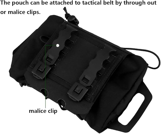 Tactical Medical Molle First Aid Pouch Two Piece System Micro Med kit Emergency Hunting Bag(Medium Size)