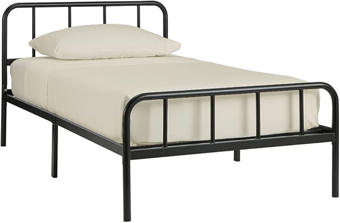 4-PC Cot Sheet Set - 25x75, 100% Cotton Fitted Sheet - Perfect for Narrow Twin/RV Bunk/Camping Cot/Guest Bed Replacement, Fits Upto 4-8" Deep Mattress - Ivory Solid
