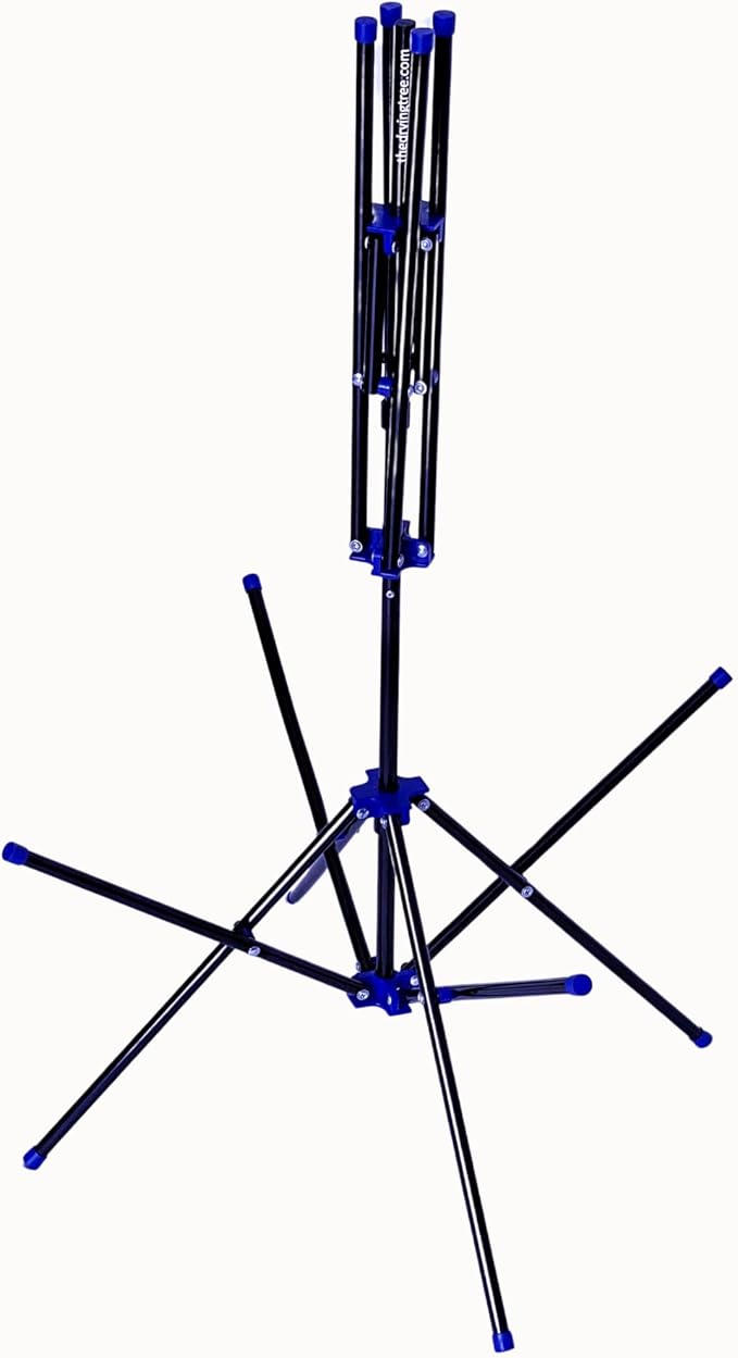 Hockey Gear Drying Rack - Heavy Duty Aluminum Collapsible Portable Sports Gear Drying Rack - Tree - Hockey Equipment Drying - Hockey Gifts