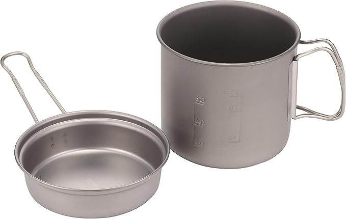 Snow Peak Trek Series Backpacking/Camping Cookware Sets, Trek 700 Pot, 23.6 fl oz