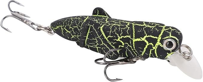 Grasshopper Minnow Hard Baits Lifelike Fishing Lure Set for Anglers Colorful Simulation Bait Fishing Adventures