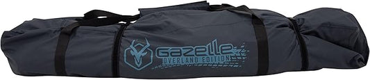 Gazelle Tents™ T3X Hub Tent Overland Edition, Easy 90 Second Set-Up, Waterproof, UV Resistant, Removable Floor, Footprint, 3-Person, Pacific Blue, 68" x 76" x 82", GT302PB