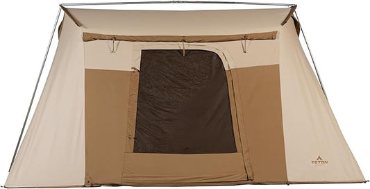 TETON Sports Canvas Tents, Tent for Family Camping in All Seasons, The Right Shelter for Your Base Camp, Waterproof