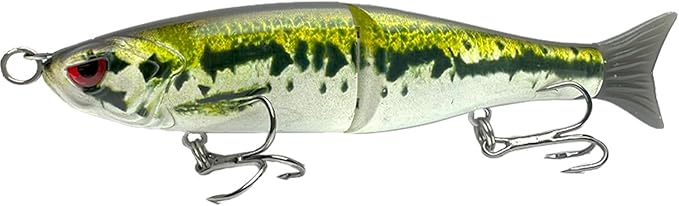 Glide Baits Jointed Swimbait Fishing Lures for Bass Pike Trout Walleye Crappie Bluegill Salmon Fishing Gear Gifts for Family