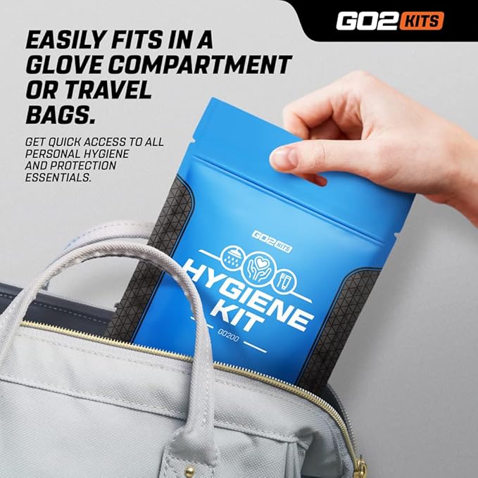 Ultimate Travel Toiletry Kit & PPE Kit, Hygiene Kit with Shaving Supplies & PPE for Travel, Business & Charity with Reusable Toothbrush, Soap, Other Essential Toiletries, 1000-Pack (GO200)