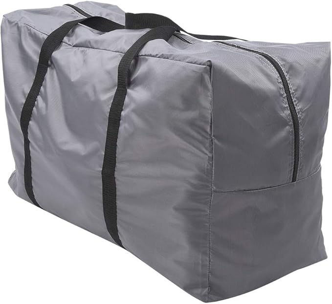 so Large Foldable Storage Carry Handbag, Multifunctional Duffel Bag for Kayak/Boat/Canoeing Sea/Fishing/Rafting/Swimming/Campingt (Gray)(Gray)