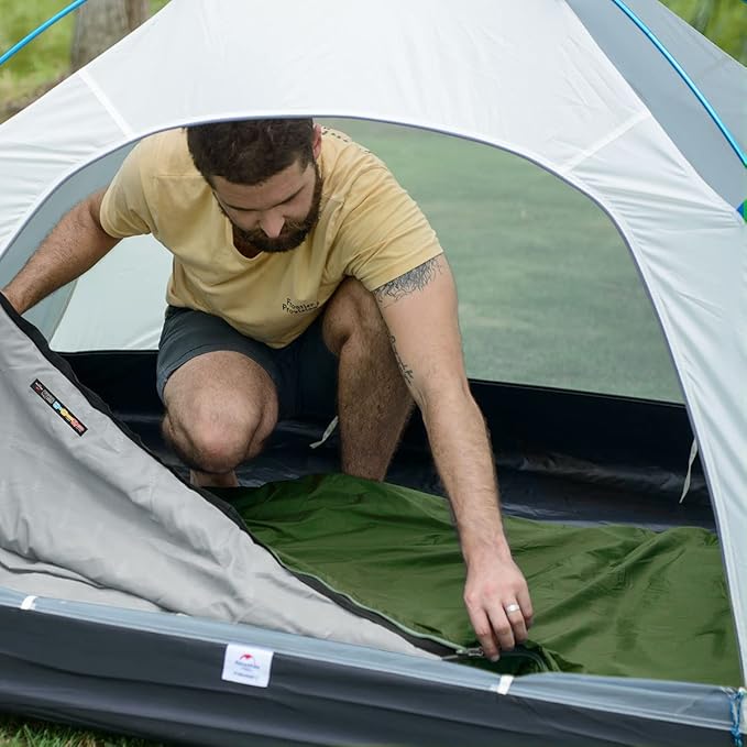 Naturehike Lightweight Compact Sleeping Bag, Envelope Ultralight Backpacking Sleeping Bag Portable, Waterproof, Comfort with Compression Sack for Cold&Warm, Camping, Traveling, Hiking