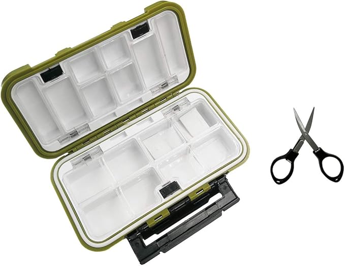 Waterproof Fishing Lure Box Spoon Hooks Baits Storage Tackle Box Containers for Casting Fishing Fly Fishing,Large/Medium/Small Lure Case