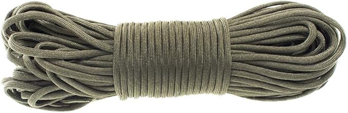 Paracord Planet – 550 Paracord Survival – U.S. Military Type III Parachute Cord – 7 Strand 4mm Diameter – Hiking, Camping, Outdoor Activities