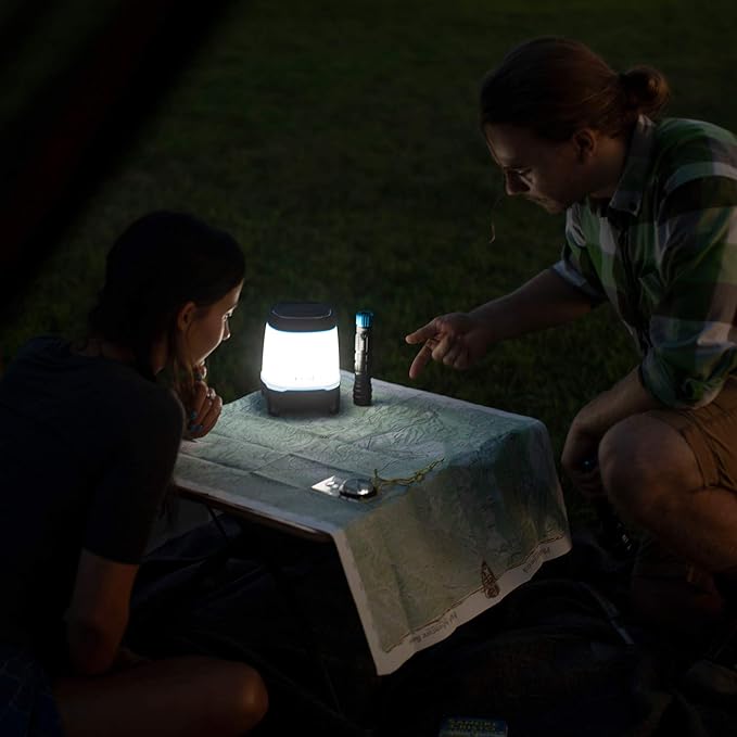 CORE 1250 Lumen Rechargeable Bluetooth Speaker Lantern with USB Output, Charges Phones