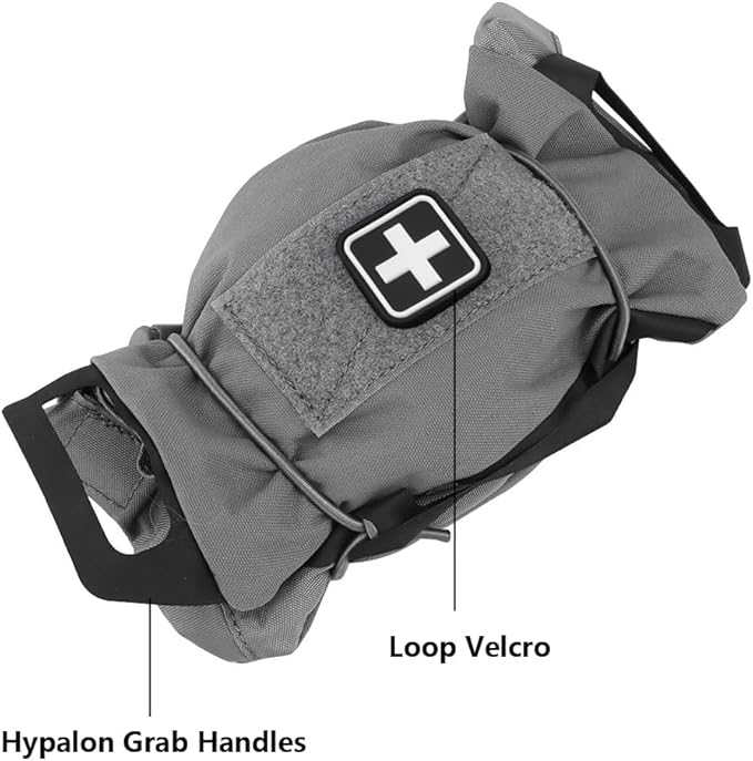 Tactical Medical Molle First Aid Pouch Two Piece System Micro Med kit Emergency Hunting Bag(Medium Size)