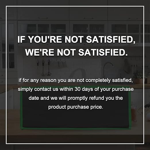 Bodaon Insulated Pizza Delivery Bag, 20" x 20" x 8" Pizza Warmer Bags for Carry Hot, Black with Green Edge, 1-Pack