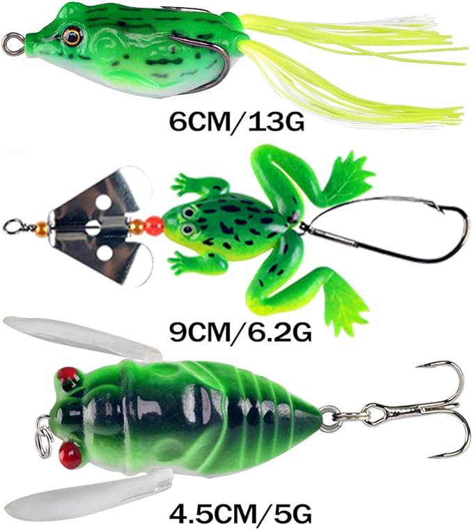 LINGYUE Bass Fishing Lures Kit Set Topwater Hard Baits Minnow Crankbait Pencil VIB Swimbait for Bass Pike Fit Saltwater and Freshwater