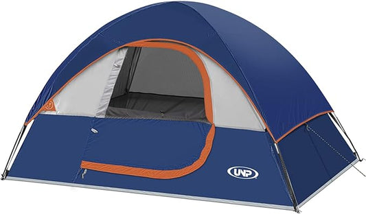 Camping Tent 2 Person, Waterproof Windproof Tent with Rainfly Easy Set up-Portable Dome Tents for Camping…