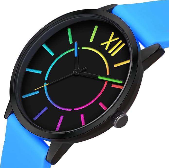 Bisley Unisex Watch Easy to Read Waterproof Silicone Strap Watch