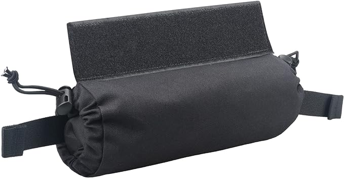 WYNEX Tactical First Aid Drop Dump Pouch, Medical Trauma Roll Up Drop Pouch EMT IFAK Sub Abdominal Carrying Bag with Hook-N-Loop for Chest Rig Vest