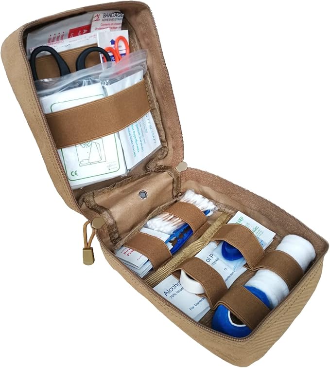 First Aid Pouch EMT IFAK Medical Pouchs, Tactical MOLLE Utility Pouch