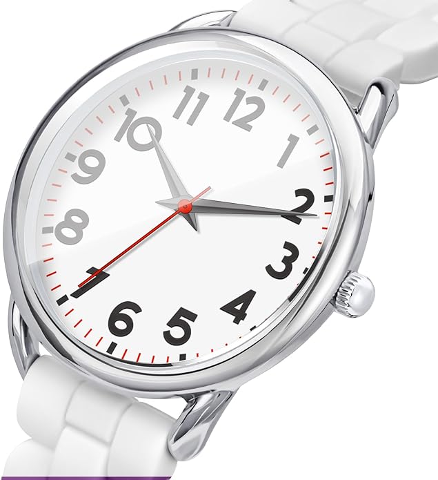 35MM Women's Watch Big Face Easy Reader Water Proof