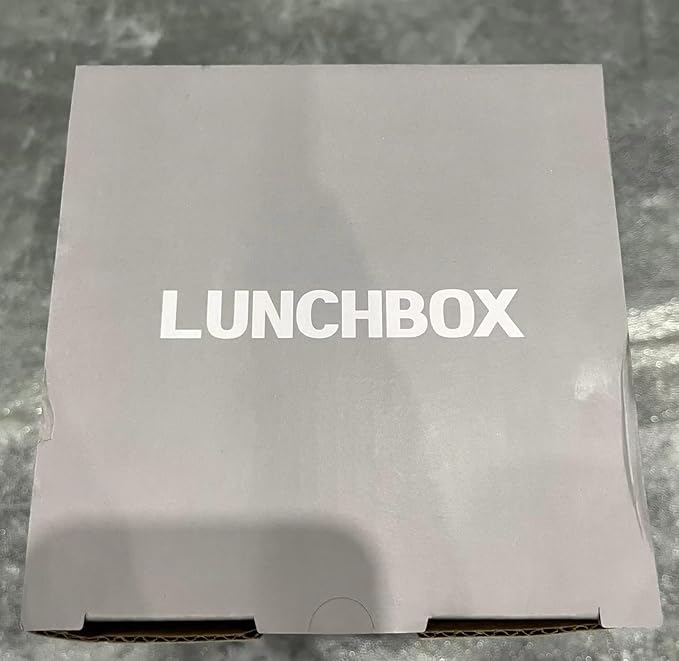 Lille Home Stackable Stainless Steel Thermal Compartment Lunch/Snack Box, 3-Tier Insulated Bento/Food Container with Lunch Bag, and Three Extra Seals, 43OZ