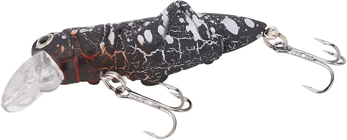 Grasshopper Minnow Hard Baits Lifelike Fishing Lure Set for Anglers Colorful Simulation Bait Fishing Adventures