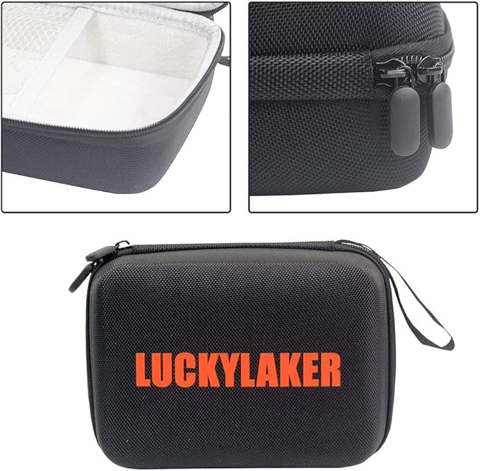 LUCKY Hard Travel Case LUCKYLAKER Handheld Fish Finder Boat Sonar Fishing Finders Transducer Kayak Fish Finder Waterproof for Ice Fishing