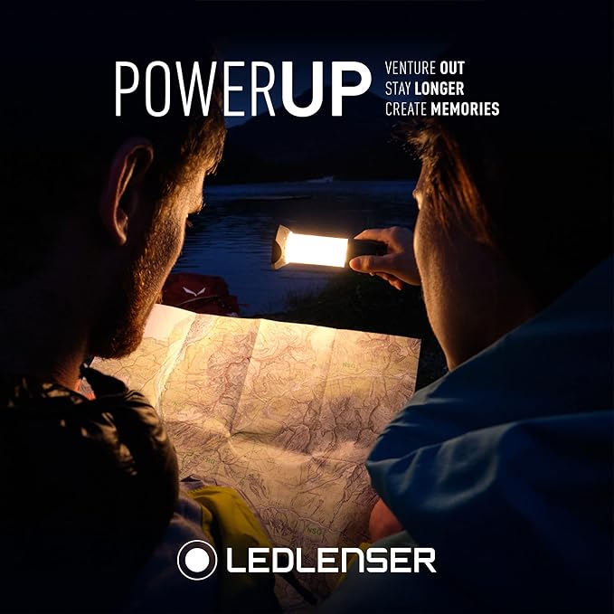 Ledlenser, ML6 Camping Lantern, LED with Micro Prism Technology, 750 Lumens, USB Rechargeable, Backpacking, Hiking, Camping