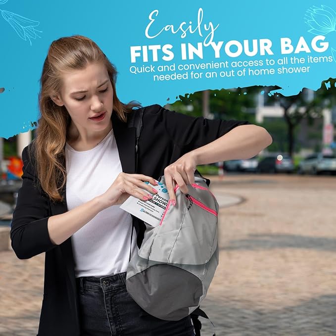 Compact Personal Shower Kit To-Go– Your Hygiene Companion for Travel, Gym, and Outdoor Adventures (3)