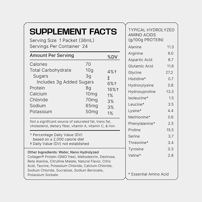 Frog Fuel Ultra Pre Workout Shot & Energy Gel with 1500mg Beta Alanine, Electrolytes 8g Protein Nano-Hydrolyzed Grass Fed Collagen, 10g Carbs, Gluten Free, Fat Free, Berry, 1.2 oz Packets, 24 Pack
