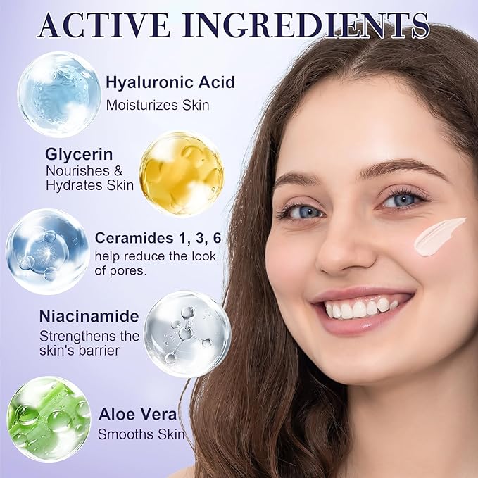 Hydrating Skin Care Set Kit,Travel Friendly Skincare Teens Kids Women Facial Skin Care Routine Kit Products,Gentle Skin Care Set Gift for Teens Girls Teenage Women Travel Size Toiletries Essentials