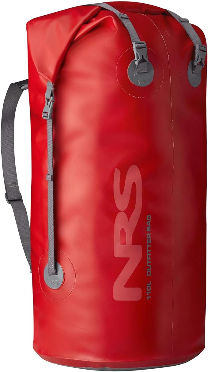 NRS Outfitter Dry Bag-Red-065L
