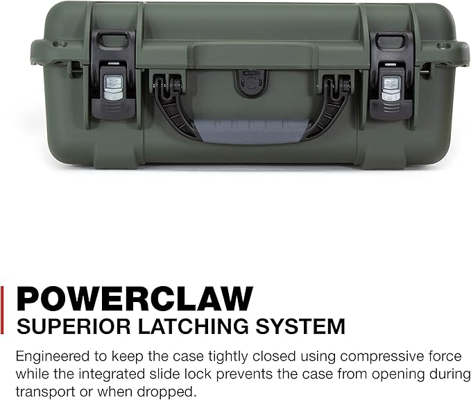 Nanuk 930 Waterproof Hard Case with Padded Dividers - Olive