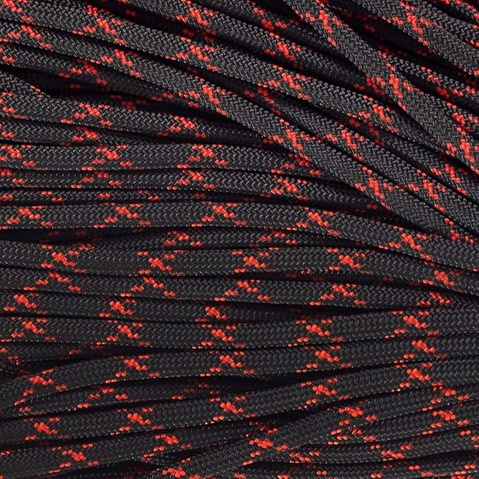 Paracord Planet – 550 Paracord Survival – U.S. Military Type III Parachute Cord – 7 Strand 4mm Diameter – Hiking, Camping, Outdoor Activities