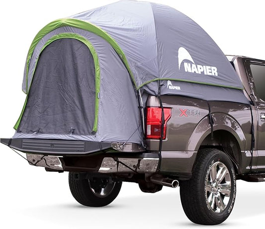 Napier Backroadz Truck Bed with Waterproof Material Coating, Comfortable and Spacious 2 Person Camping Tent, Compact and Full Size Regular Bed Long Bed, Waterproof Bed Tent, Durable and Sturdy Tent / Full Size Regular Bed (6.4'-6.7')