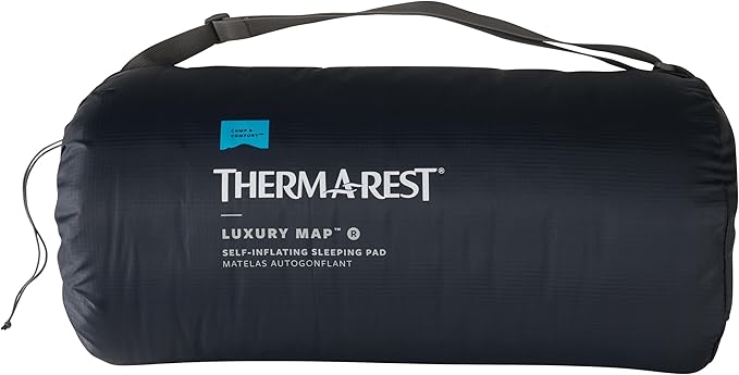 Therm-a-Rest LuxuryMap Self-Inflating Foam Camping Sleeping Pad, X-Large - 30 x 77 Inches