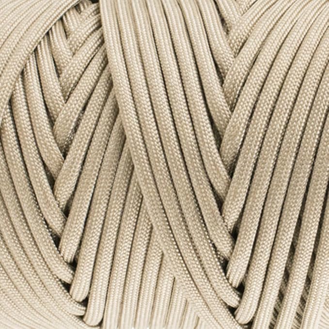 GOLBERG 750lb Paracord/Parachute Cord – Mil-Spec Type IV 750 lb Tensile Strength – Mil-C-5040-H – 100% Nylon
