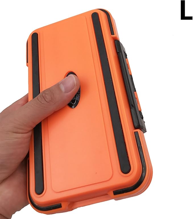 Waterproof Fishing Lure Box Spoon Hooks Baits Storage Tackle Box Containers for Casting Fishing Fly Fishing,Large/Medium/Small Lure Case