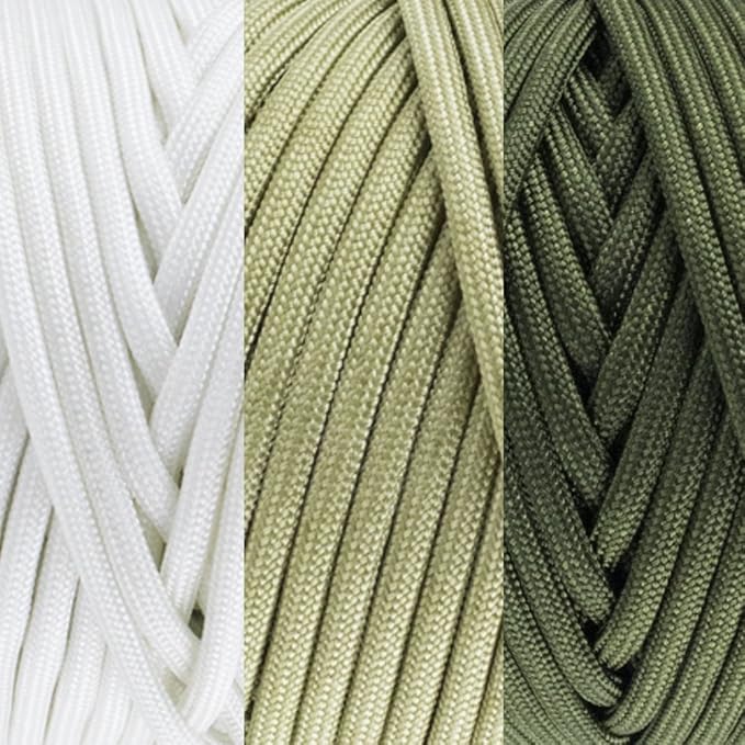 GOLBERG 750lb Paracord/Parachute Cord – Mil-Spec Type IV 750 lb Tensile Strength – Mil-C-5040-H – 100% Nylon