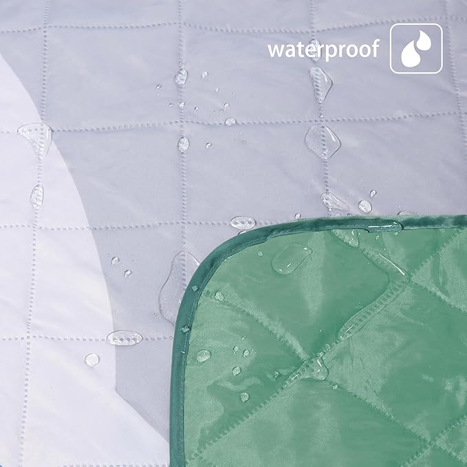 Exclusivo Mezcla Waterproof Picnic Blanket 60x80 Inches Large Multicolor Floral Polyester Sandproof Modern Camping Blanket