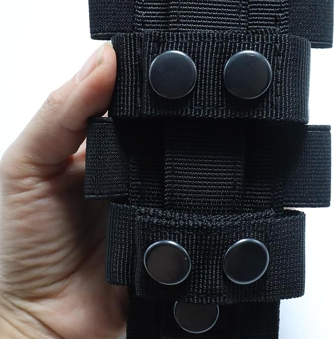 Laser Cut Molle Tourniquet Holder Pouch Tactical First Aid Kit Trauma Medical Shear Pouch Pen&Flashlight Holder IFAK TP Duty Belt Loop