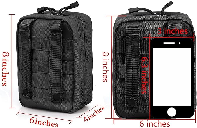 First Aid Pouch EMT IFAK Medical Pouchs, Tactical MOLLE Utility Pouch