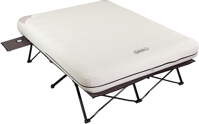 Coleman Skylodge Camping Tent, 8/10/12 Person Weatherproof Family Tent with Convertible Screen Room, Color-Coded Poles, Room Divider, Rainfly, and Storage Pockets, Fits Multiple Queen-Sized Airbeds