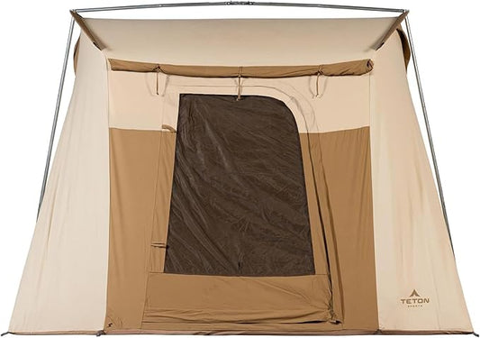TETON Sports Canvas Tents, Tent for Family Camping in All Seasons, The Right Shelter for Your Base Camp, Waterproof