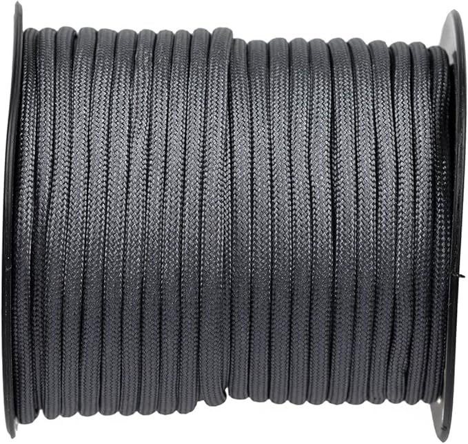 West Coast Paracord 100, 50 Feet 550 Lb. Paracord Parachute Rope Great for Outdoors Camping, Storage Kayak Utility Spool Many Colors