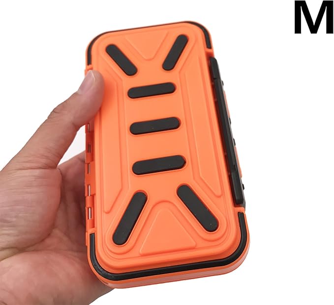 Waterproof Fishing Lure Box Spoon Hooks Baits Storage Tackle Box Containers for Casting Fishing Fly Fishing,Large/Medium/Small Lure Case
