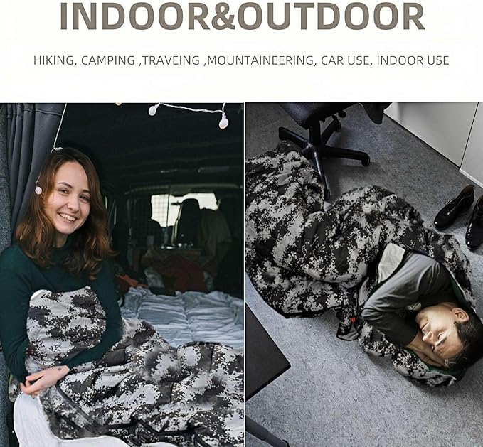 Sleeping Bags for Adults,Lightweight Waterproof Compact Sleeping Bag with Stuff Sack for Warm Camping Cold Hiking Traveling Outdoor Activities
