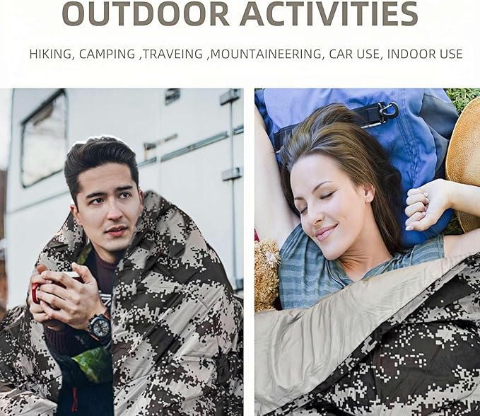 Sleeping Bags for Adults,Lightweight Waterproof Compact Sleeping Bag with Stuff Sack for Warm Camping Cold Hiking Traveling Outdoor Activities